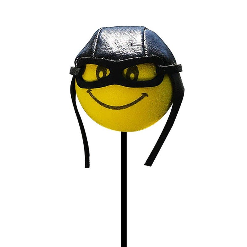 YGMONER Cute Pilot Foam Ball Car Antenna Toppers Exterior Decorations (Pilot) - Image 1